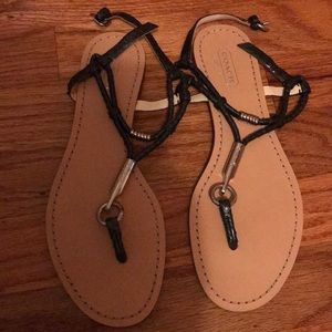 Coach sandals